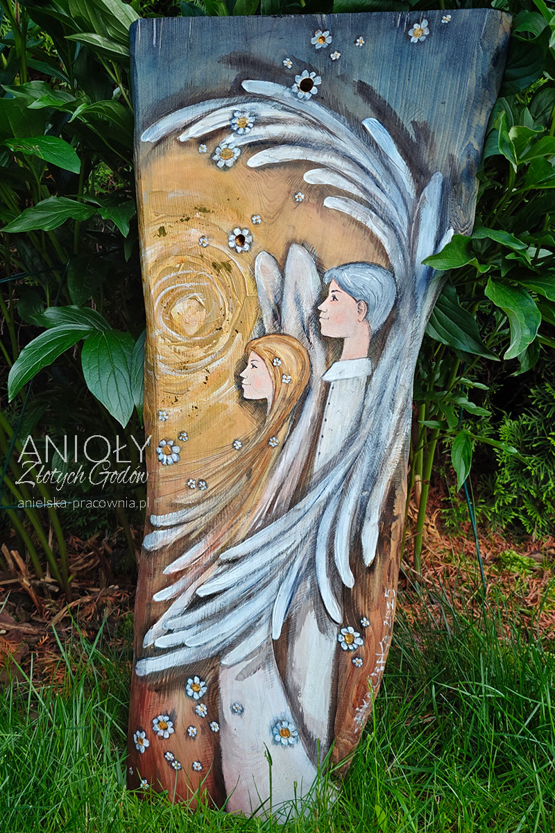 Anioły Złotych Godów - prezent na 50-tą rocznicę ślubu