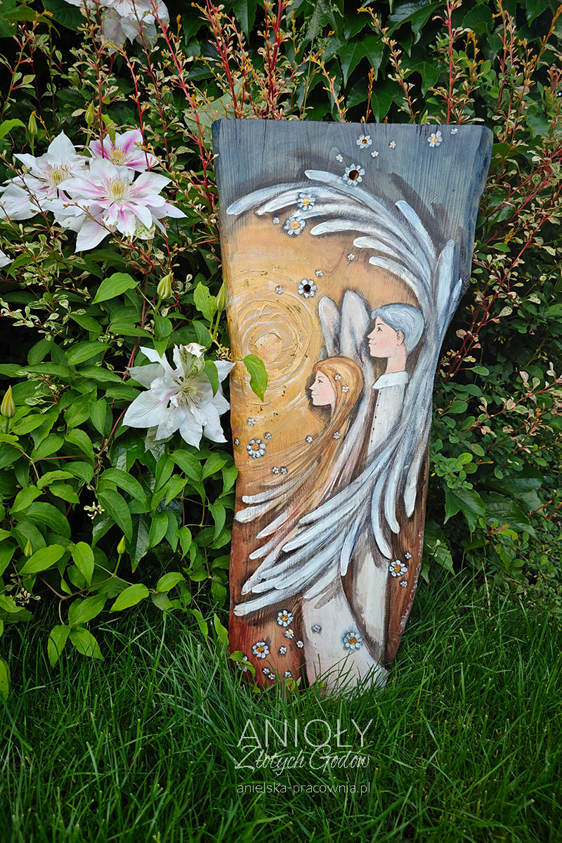 Anioły Złotych Godów - prezent na 50-tą rocznicę ślubu