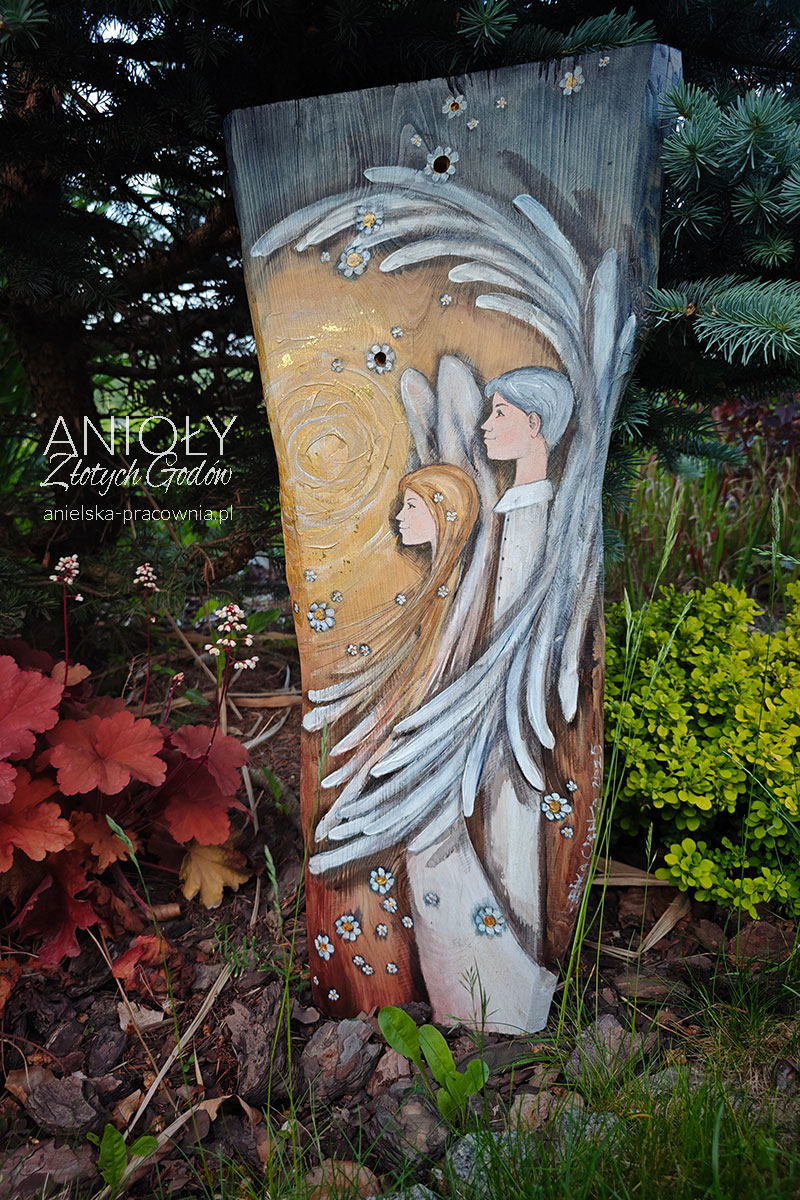 Anioły Złotych Godów - prezent na 50-tą rocznicę ślubu