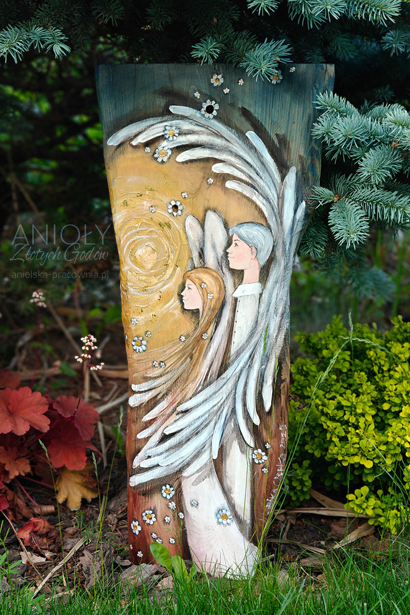 Anioły Złotych Godów - prezent na 50-tą rocznicę ślubu